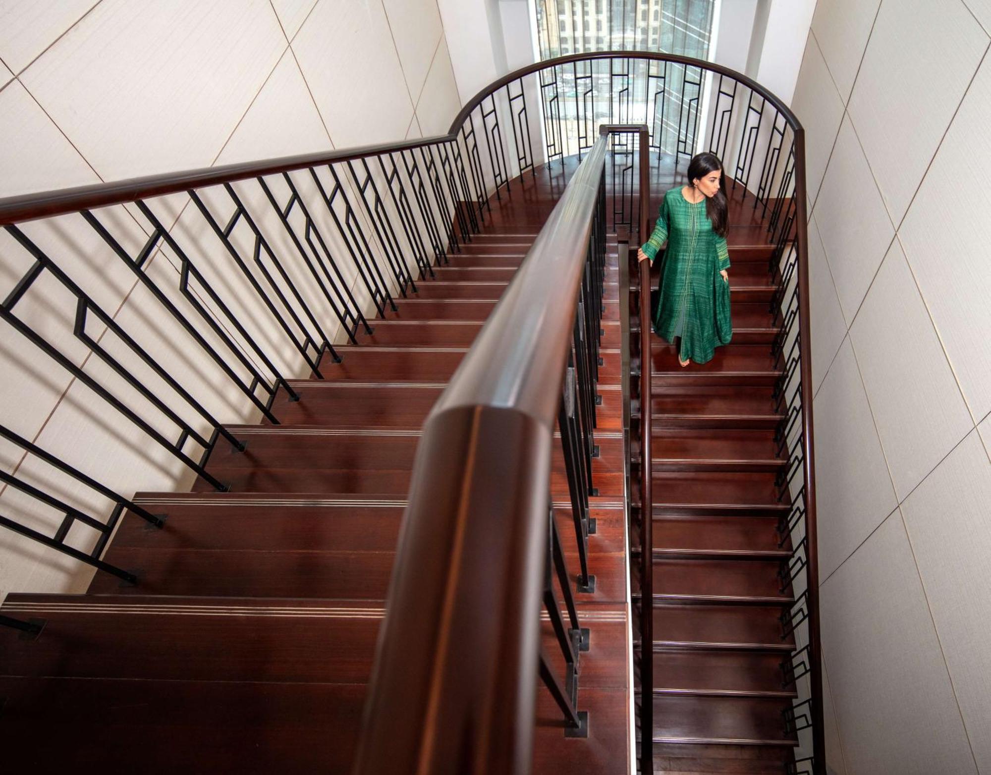 Hyatt Regency Riyadh Olaya Kültér fotó A staircase